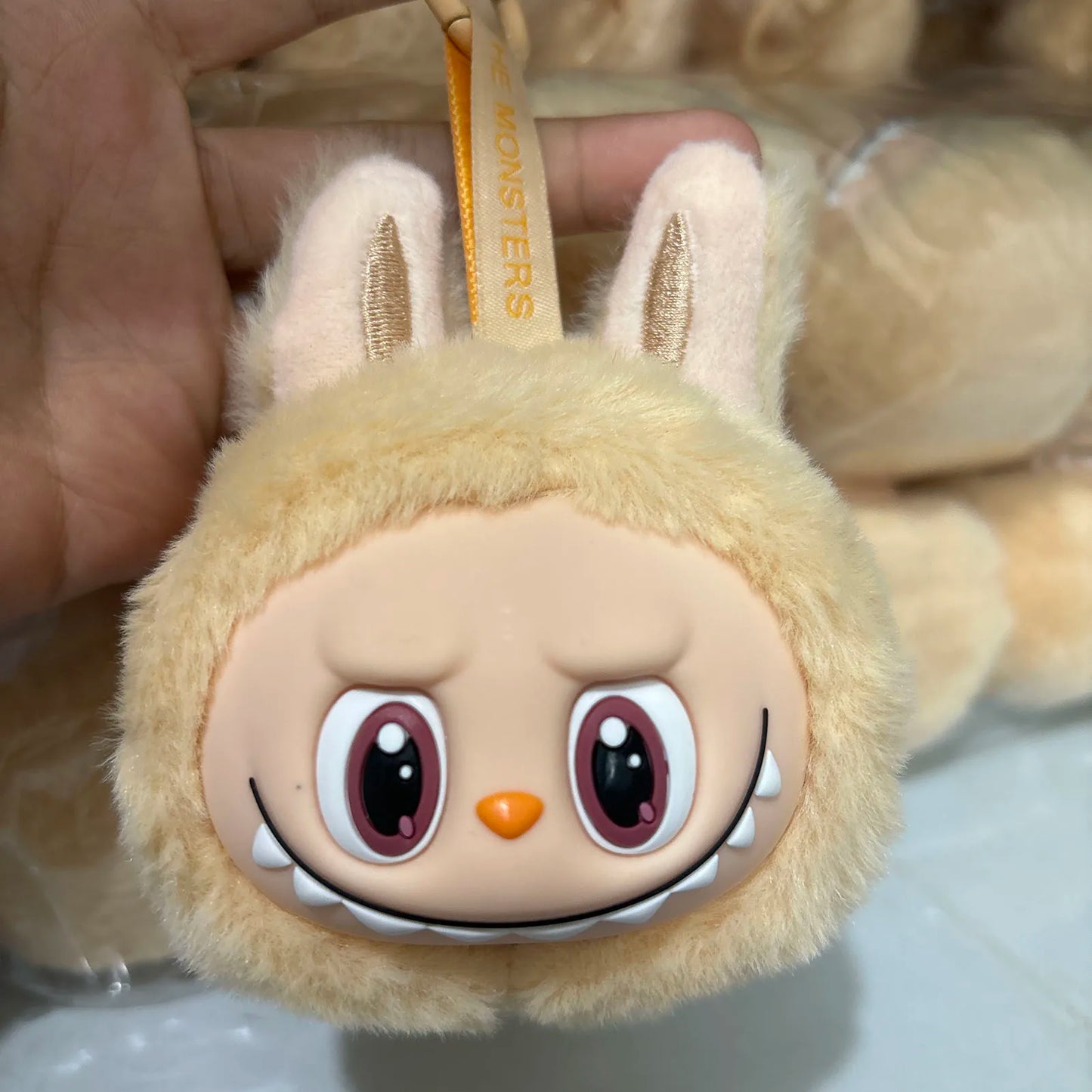 Cute Labubu Plush Keychain | Bag Charm & Key Pendant